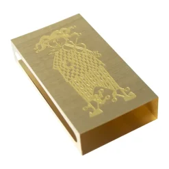 Accessoires Pour Bougies<Pluto Design Étui à allumettes Karneval Stig Lindberg, Or