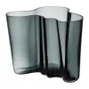 Vases<Iittala Vase Alvar Aalto gris foncé, 160 mm