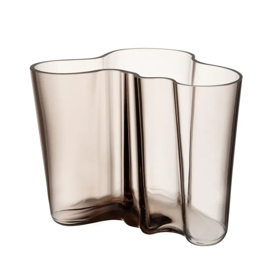 Vases<Iittala Vase Alvar Aalto linne, 160 mm