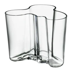 Vases<Iittala Vase Alvar Aalto transparent, 12 cm