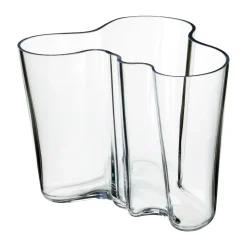 Vases<Iittala Vase Alvar Aalto transparent, 16 cm