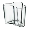 Vases<Iittala Vase Alvar Aalto transparent, 9,5 cm