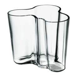 Vases<Iittala Vase Alvar Aalto transparent, 9,5 cm