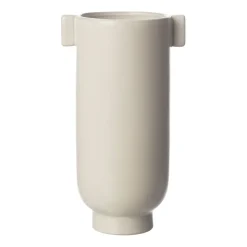 Vases<ERNST Vase avec anse 21 cm, Blanc Sable