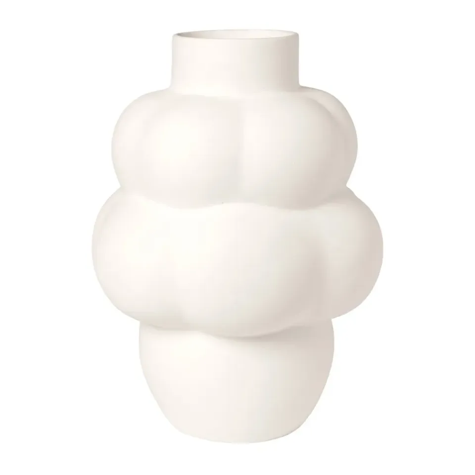 Vases<Louise Roe Vase Balloon 04 céramique, Raw White