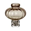 Vases<Louise Roe Vase Balloon 20cm, Smoke