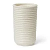 Vases<Ferm Living Vase Corduroy 21 cm, Off white