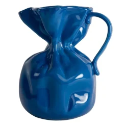 Vases<Byon Vase Crumple, Bleu