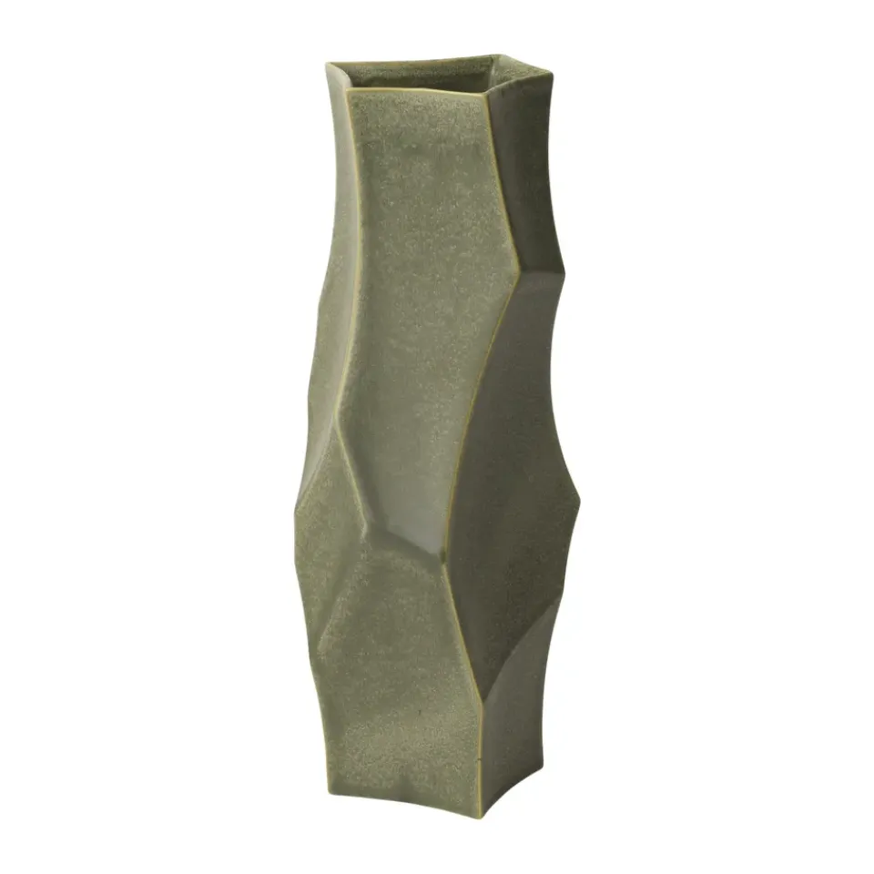 Vases<Ferm Living Vase Cueva 37 cm, Dark sage