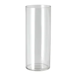 Vases<Scandi Living Vase Cylinder Ø10x25 cm, Transparent