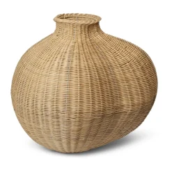Vases<Ferm Living Vase de sol tressée Bola, Natural
