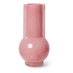 Vases<HKliving Vase en verre HK Living 25 cm, Flamingo pink