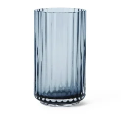 Vases<Lyngby Porcelæn Vase en verre Lyngby bleu nuit, 12,5 cm
