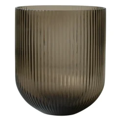 Vases<DBKD Vase en verre Simple Stripe brown, Large