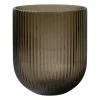 Vases<DBKD Vase en verre Simple Stripe brown, Medium