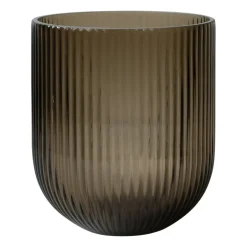 Vases<DBKD Vase en verre Simple Stripe brown, Medium