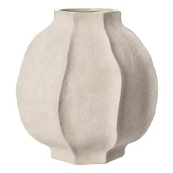 Vases<ERNST Vase à rayures bosselées, H18 cm Ø18 cm