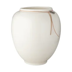 Vases<ERNST Vase vernis blanc, 28 cm