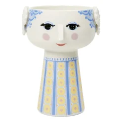 Vases<Bjørn Wiinblad Vase Eva 18,5 cm, Bleu-bleu