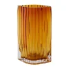 Vases<AYTM Vase Folium 20 cm, Amber
