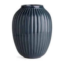 Vases<Kähler Vase Hammershøi grand, gris anthracite