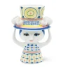 Vases<Bjørn Wiinblad Vase Lady with hat H20,5 cm, Bleu