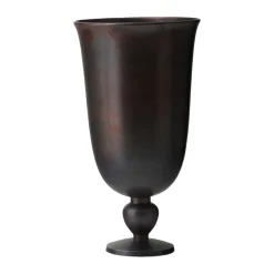 Vases<Audo Copenhagen Vase Pavot, Bronzed aluminium