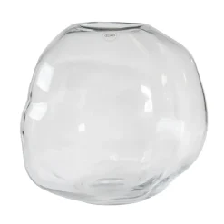 Vases<DBKD Vase Pebble klar, Grand Ø28 cm
