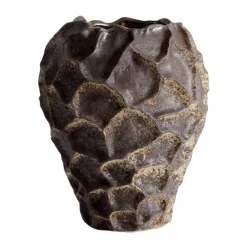 Vases<MUUBS Vase Soil 21,5 cm, Chocolate