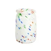 Vases<HAY Vase Splash Roll Neck M 22 cm, White dot (multi)
