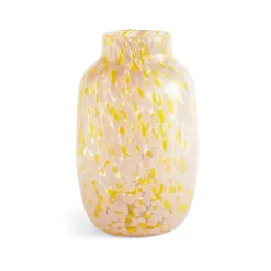 Vases<HAY Vase Splash Round L, 30 cm Light pink-yellow