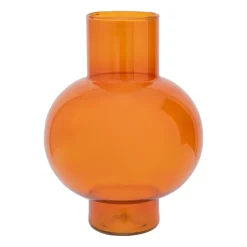 Vases<URBAN NATURE CULTURE Vase Tummy A 24 cm, Orange rust