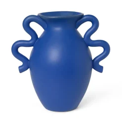 Vases<Ferm Living Vase Verso 27 cm, Bright Blue
