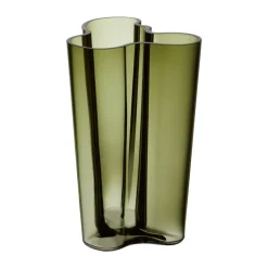 Vases<Iittala Vase vert mousse Alvar Aalto, 251 mm