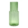 Vases<Serax Vase Waves 05 Ø16x35 cm, Green-clear