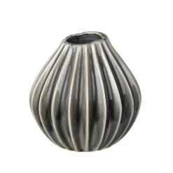 Vases<Broste Copenhagen Vase Wide smoked pearl, 15 cm