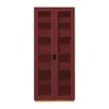 Vitrines & Présentoirs<Asplund Vitrine haute Snö F, Brown red, profondeur : 30 cm