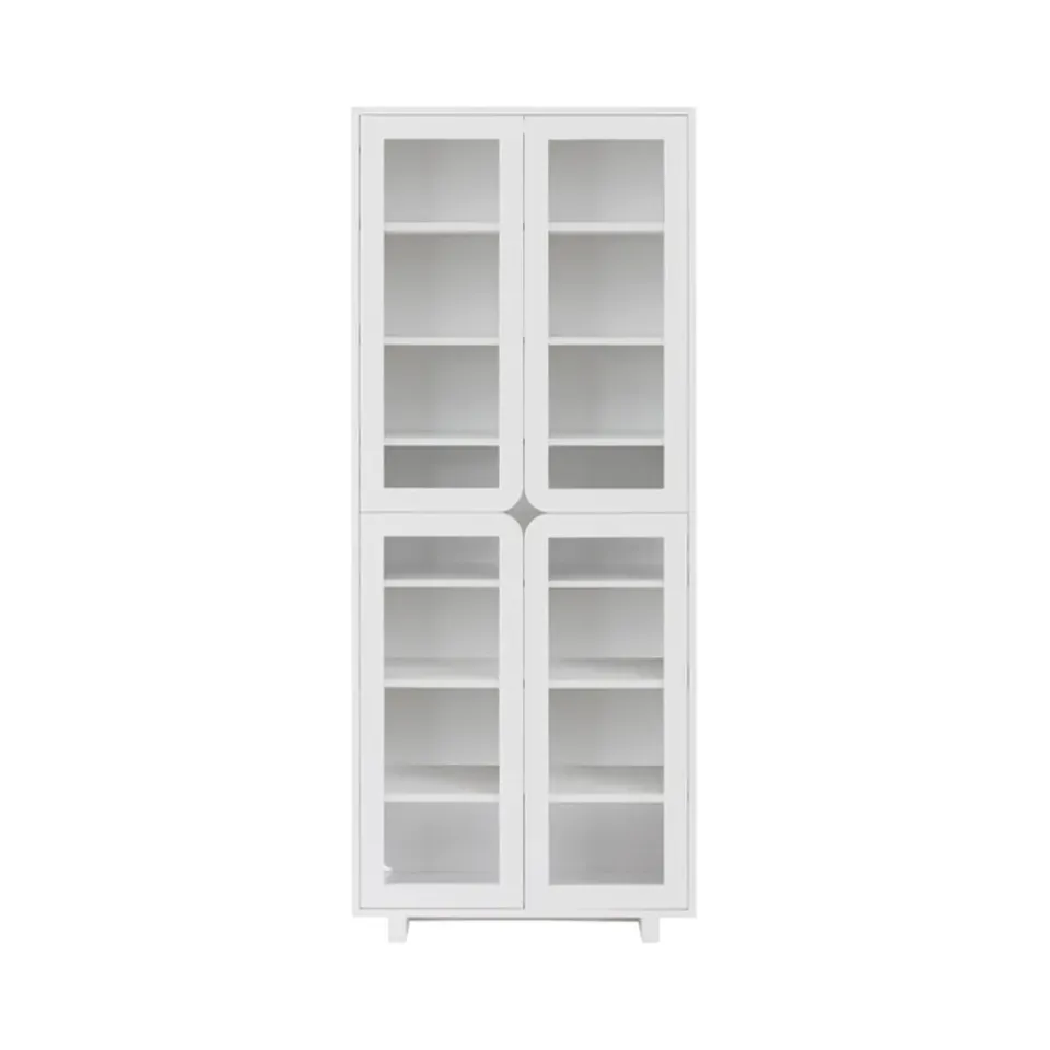 Vitrines & Présentoirs<1898 Vitrine haute Vidja, laqué blanc