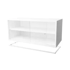Vitrines & Présentoirs<Zweed Vitrine Molto 840, blanc, cadre en métal blanc incl.