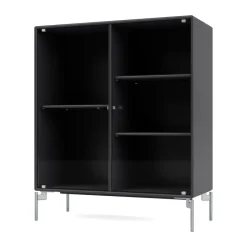 Vitrines & Présentoirs<Montana Vitrine Ripple II 69,6x82,2x30 cm, Anthracite-pieds Chrome
