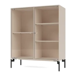 Vitrines & Présentoirs<Montana Vitrine Ripple II 69,6x82,2x30 cm, Clay-pieds Black