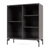 Vitrines & Présentoirs<Montana Vitrine Ripple II 69,6x82,2x30 cm, Coffee-pieds Black