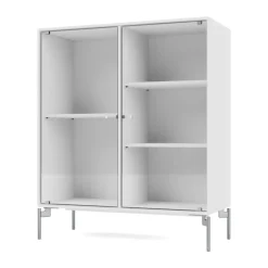 Vitrines & Présentoirs<Montana Vitrine Ripple II 69,6x82,2x30 cm, NewWhite-pieds Chrome