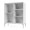Vitrines & Présentoirs<Montana Vitrine Ripple II 69,6x82,2x30 cm, Snow-pieds Chrome