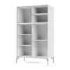 Vitrines & Présentoirs<Montana Vitrine Ripple III 69,6x117,6x38 cm, NewWhite-pieds Chrome