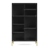 Vitrines & Présentoirs<Montana Vitrine Ripple III 69,6x117,6x38 cm, Anthracite-pieds Brass