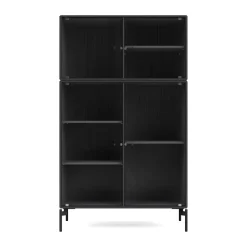Vitrines & Présentoirs<Montana Vitrine Ripple III 69,6x117,6x38 cm, Anthracite-pieds Black
