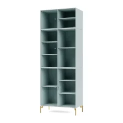 Vitrines & Présentoirs<Montana Vitrine Ripple IV 69,6x187,2x38 cm, Flint-pieds Brass