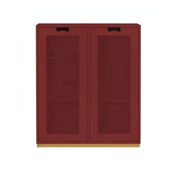 Vitrines & Présentoirs<Asplund Vitrine Snö E, Brown red, Profondeur : 30 cm